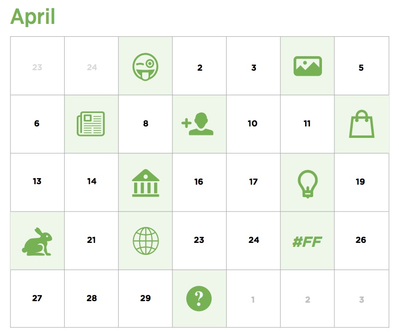 تقویم محتوایی برای کسب و کار